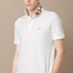 BURBERRY POLO SHIRT MEN'S MEDIUM